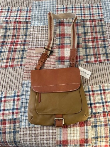 Borsa tracolla media marrone - a,