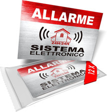 Adesivi Deterrenti Allarme -