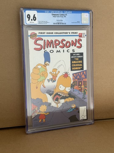 Simpsons cgc 9 - #1, 9.6