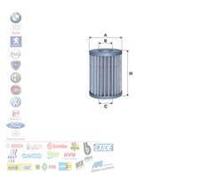 FILTRO GPL METANO IMPIANTO A GAS BRC OPEL ASTRA H GTC 1.7 CDTI 1GAS1S