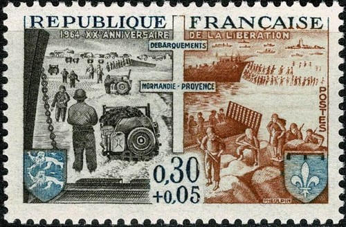 Francia 1964 normandia - francia, sbarco