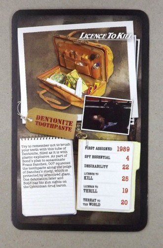 Card james bond - james,