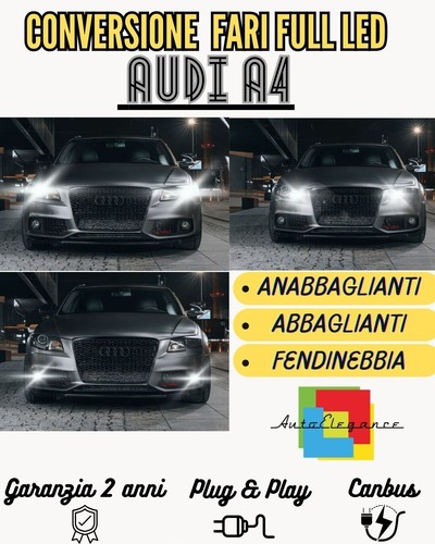 Kit conversione fari anteriori - kit,
