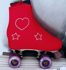 COPRIPATTINI PATTINAGGIO ARTISTICO CON Strass/BRILLANTINI