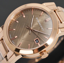 Orologio unisex BURBERRY BU9005 Heritage Nova Check Swiss Rosetone 38 mm