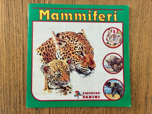 Album panini mammiferi 1984 - mammiferi,