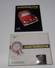QUATTRORUOTE ANNO 1° NUMERO 1-1956 RISTAMPA EDITORIALE DOMUS 1978 CON CUSTODIA