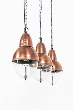 Antica lampada a sospensione