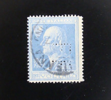 perfin - perforato F.P.  Regno 1927 -  Alessandro Volta - 1,25 lire