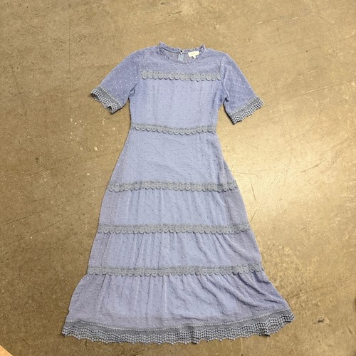 Abito midi bohme blu - abito,