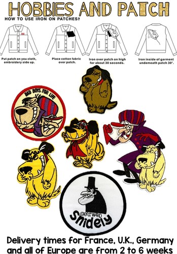 Patch dick dastardly muttley - dastardly,