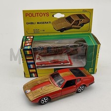 MASERATI GHIBLI POLITOYS E 591 1/43 MODELLINOMODELLINO MACCHINA