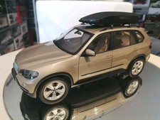 Kyosho 1/18 BMW X5 E70 (2006) 7 seats Gold Met MINT no box Roof Rack for free