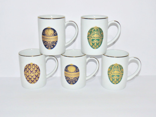 Tazze uova muirfield faberge - tazze,