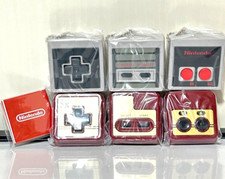Nintendo Tokyo NES Controller Pulsante Collezione Charm Set di 6 Gashapon