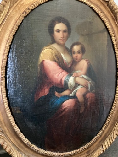 Dipinto olio antico maestro