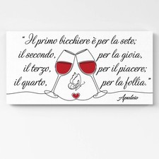 Quadro Moderno con Frase sul