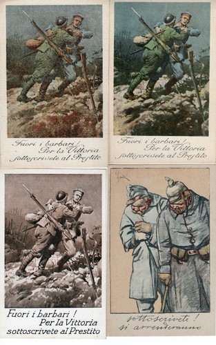 Lotto 4 cartoline - 39,