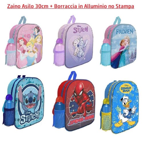 Zaino asilo personaggi disney - asilo,
