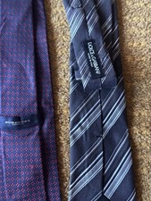 Lot of 5 Tie Burberry (2)