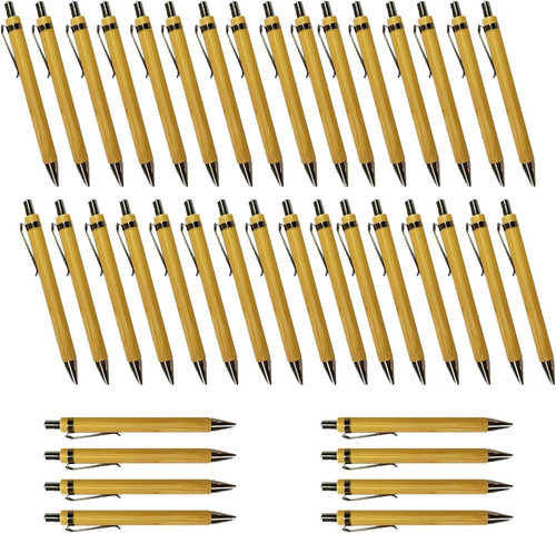 40pcs penne sfera legno - penne,