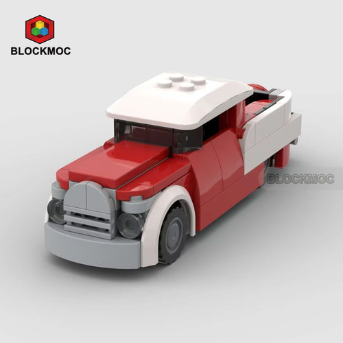 Moc car vintage pickup blocco - moc,