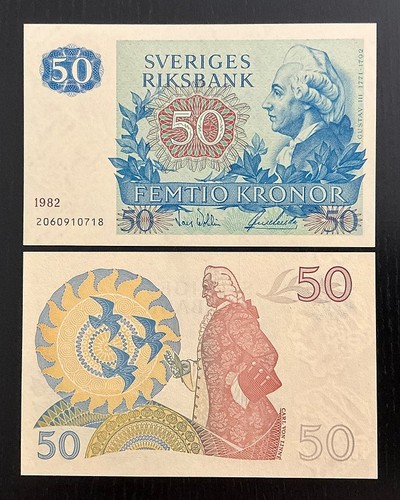 Svezia corone 1982 - 1982, unc