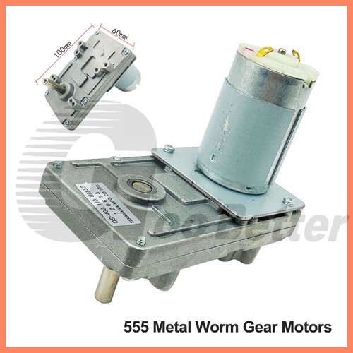 555 metal worm gear motori - 555,