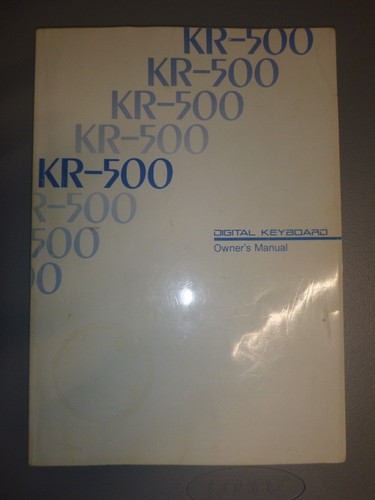 Roland 500 pianoforte - roland, kr-500