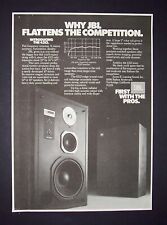 JBL 4313 Altoparlanti Stereo 1979 Piccolo Poster Tipo Pubblicità, Pubblicità Promozionale