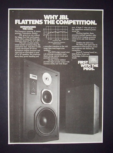 Jbl 4313 altoparlanti - jbl,