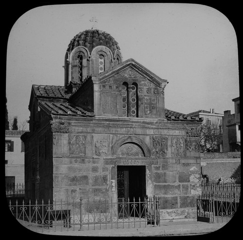 Athens the small cathedral - athens,