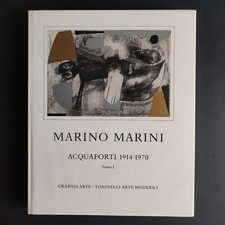 Marino marini acquaforti 1914 - acquaforti,