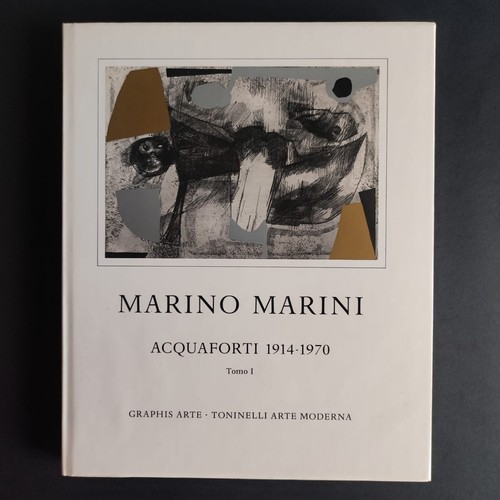 Marino marini acquaforti - acquaforti, 1914