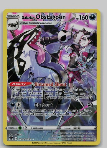 Galarian obstagoon tg10 tg30 - galarian, tg10/tg30