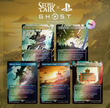 ⛩️? Secret Lair x Ghost of Tsushima: Playstation Drop  FOIL CONFIRMED PREORDER⛩