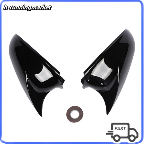 Glossy black mirror - cover, caps