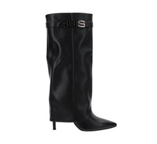 4us stivale donna alto con - donna,