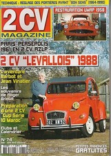 2CV MAGAZINE 74 CITROEN 2CV
