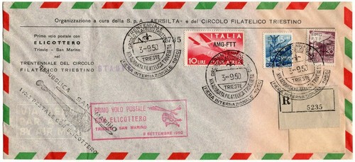 Trieste zona primo - -, volo