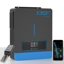 Inverter ibrido EDECOA inverter 48V 6200W MPPT 120A PV 60-500V WIFI APP