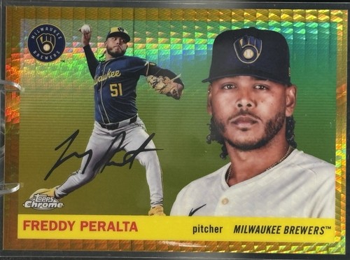 Freddy peralta 2025 topps - freddy,