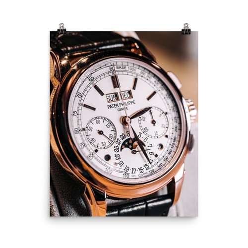 Poster orologio calendario