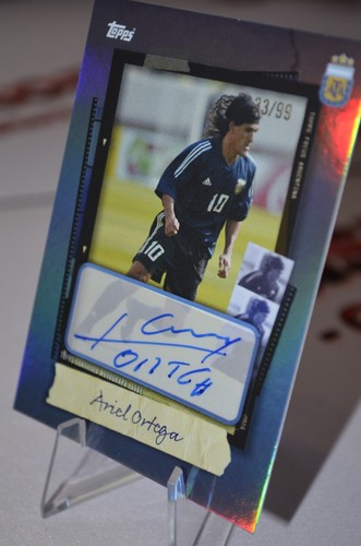 Autografo ariel ortega - /, topps