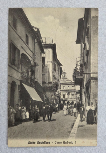 Cartolina viterbo civita - cartolina,