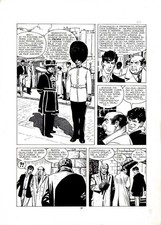 GIANLUIGI COPPOLA - Tavola originale Dylan Dog n.75  "Il Tagliagole" p.97