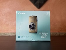 Canon IXUS 200 IS oro - Fotocamera digitale compatta - 12.1MP 5X CCD **RARE**