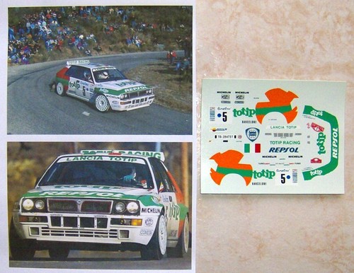 Lancia delta rallye - lancia, monte