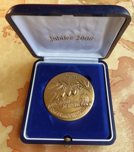 Medaglia bronzo giubileo - in, /