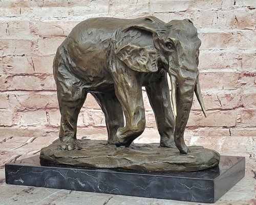 Scultura bronzo elefante - di,